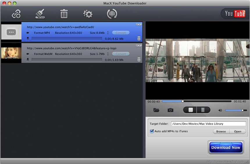 Youtube video download app for mac